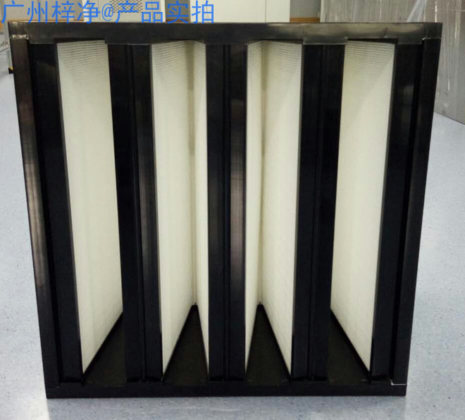 塑膠框大風量v型高效過濾器圖片正面 塑膠框大風量v型高效過濾器圖片正面